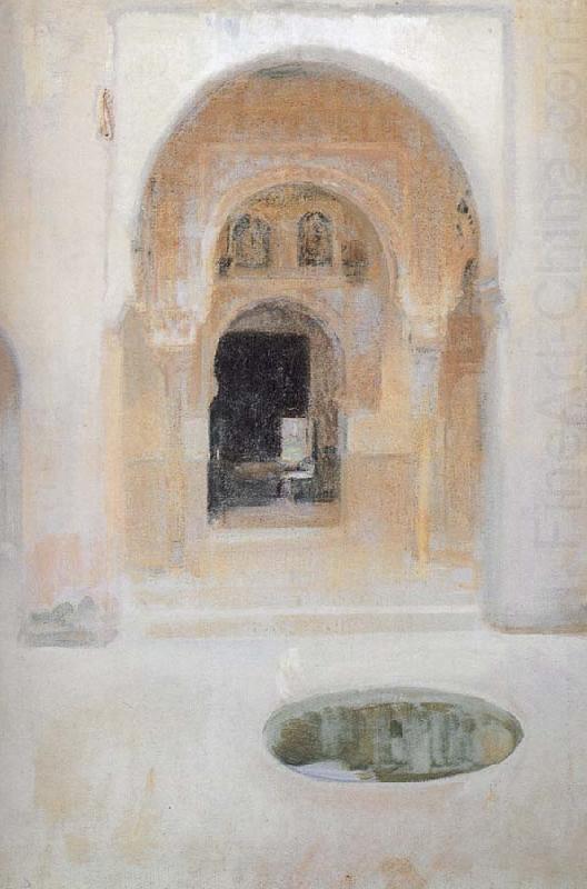 Joaquin Sorolla Sevilla Palace china oil painting image